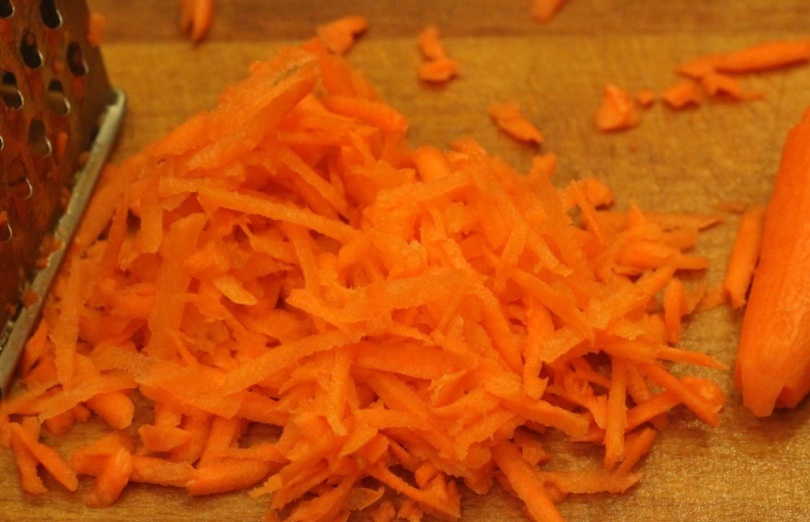 морковь вареная тертая