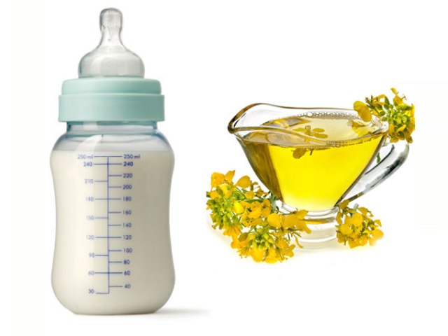 Рапсовое масло в детском питании