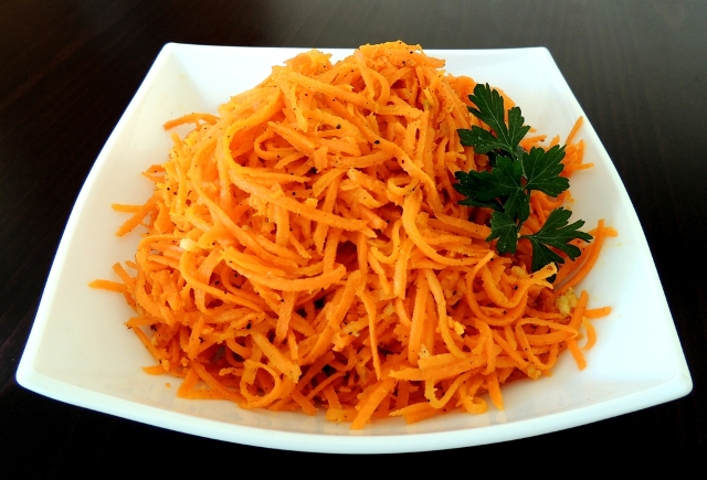 Быстрый способ приготовления моркови по-корейски