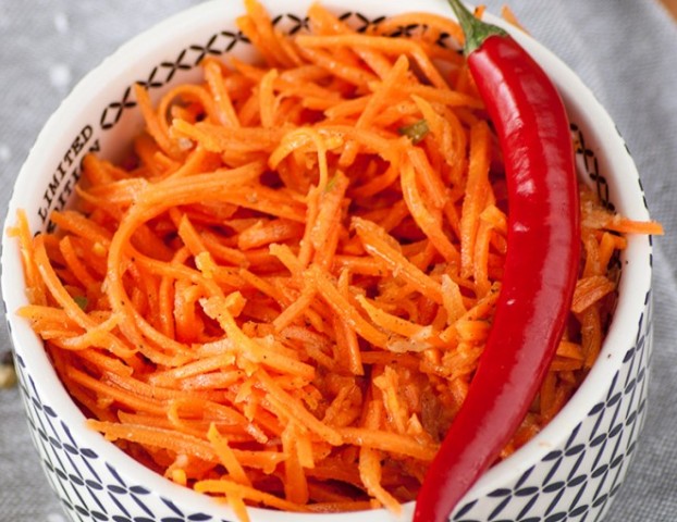 Морковка по-корейски в домашних условиях