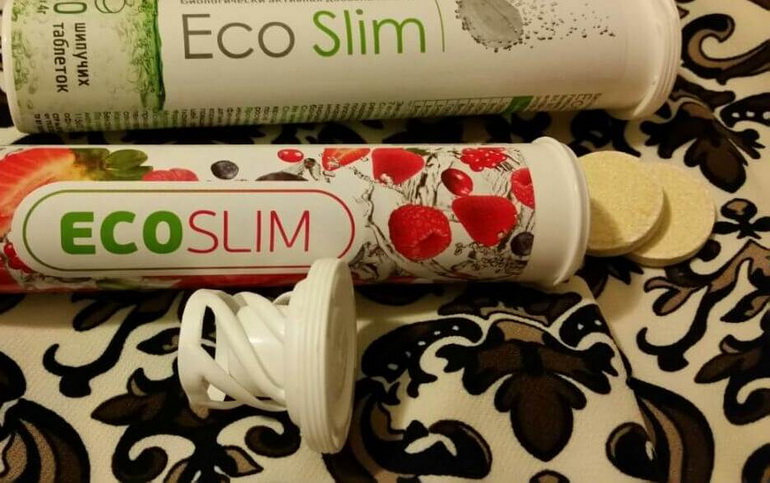 Шипучие таблетки Eco Slim